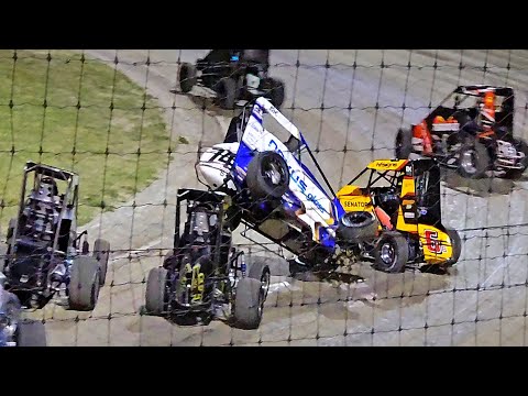 Meeanee Speedway - TQ Midgets - 30/11/24 - dirt track racing video image