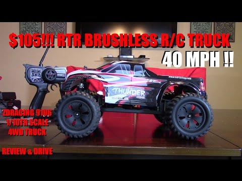 RTR 4WD Brushless ZDRACING 9106 1/10th scale R/C monster truck - UC-fU_-yuEwnVY7F-mVAfO6w