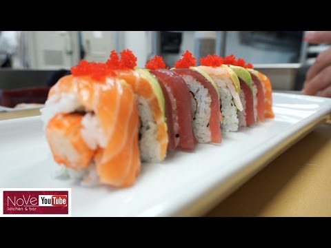 Rainbow Roll - How To Make Sushi Series - UCbULqc7U1mCHiVSCIkwEpxw