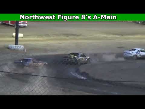 Grays Harbor Raceway, August 19, 2023, Northwest Figure 8's A-Main - dirt track racing video image