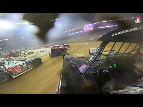 #USA128 Kylan Garner - Super Late Model - 12-7-2024 Gateway Dirt Nationals - In Car Camera - dirt track racing video image