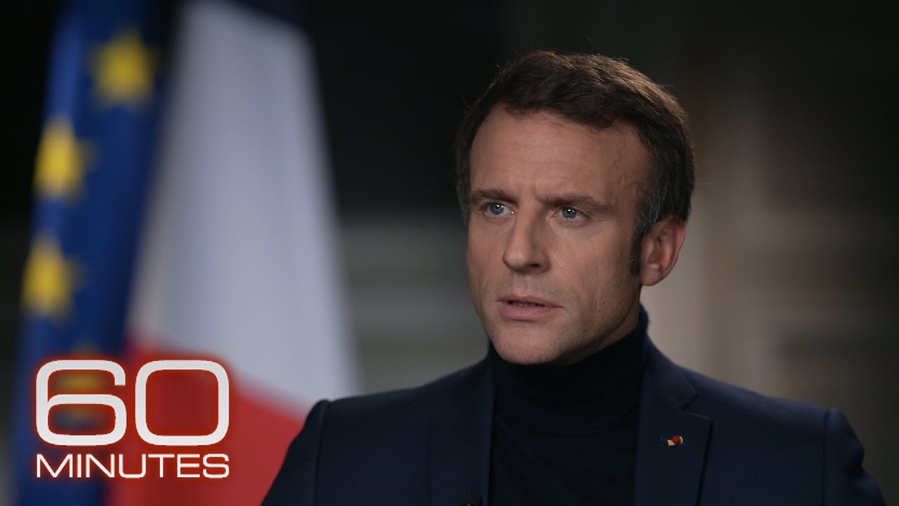 Macron: Putin should be investigated for war crimes | 60 Minutes