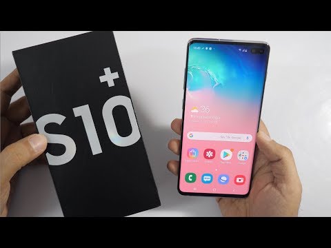 Video - WATCH Technology | Samsung Galaxy S10 + Mobile Phone Unboxing & Overview with Camera Samples #India #Review