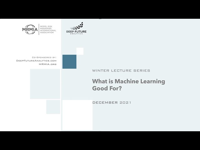 Model Risk and Machine Learning – What You Need to Know