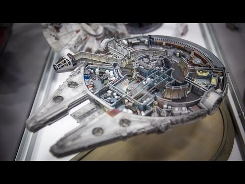 Cutaway Millennium Falcon Model Miniature! - UCiDJtJKMICpb9B1qf7qjEOA