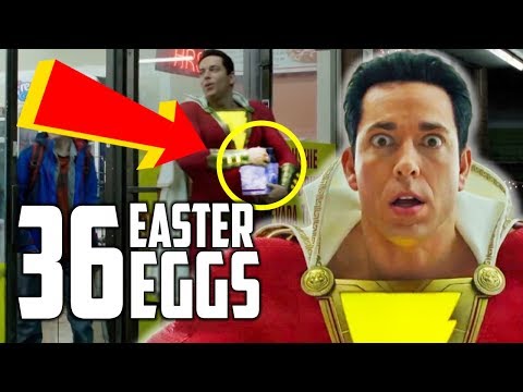 Shazam Trailer - Every Easter Egg and DC Reference - UCgMJGv4cQl8-q71AyFeFmtg