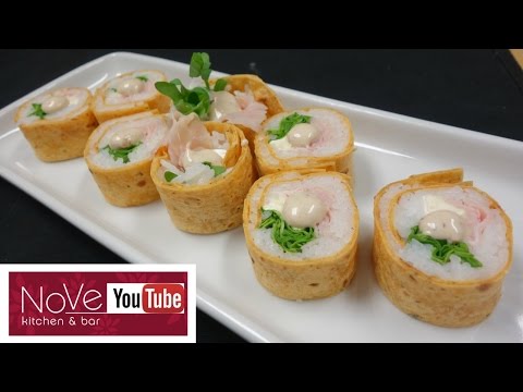 Sushi Wrap Roll - How To Make Sushi Series - UCbULqc7U1mCHiVSCIkwEpxw