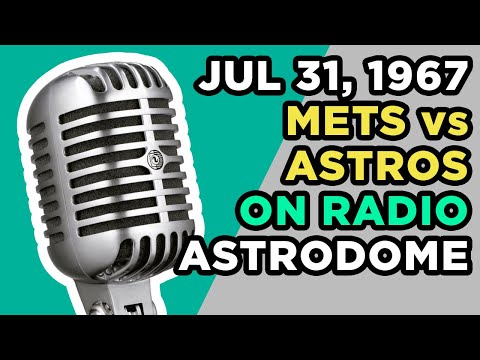 New York Mets vs Houston Astros - Radio Broadcast video clip 