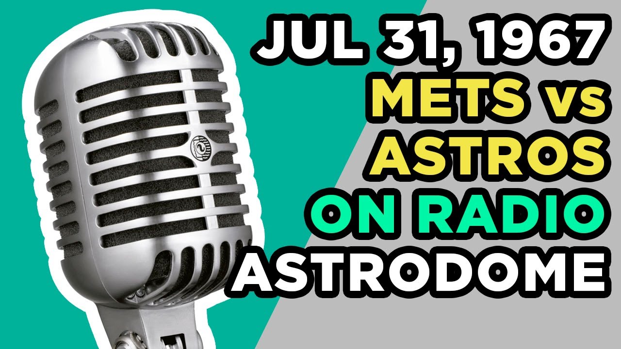 New York Mets vs Houston Astros - Radio Broadcast video clip