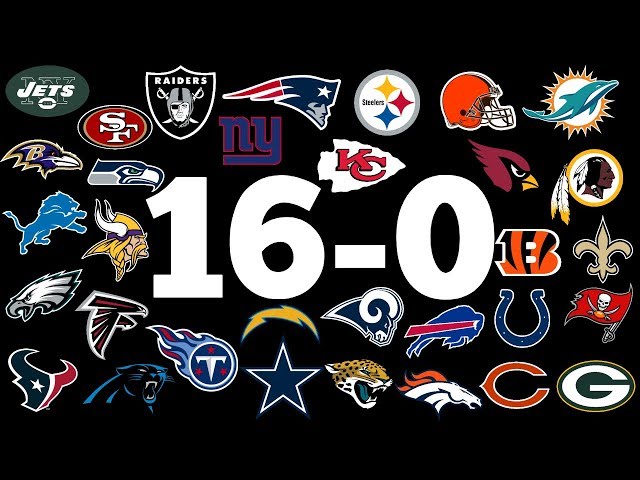 How Many NFL Teams Have Went 16-0?