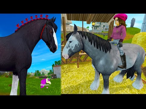 Beautiful Clydesdale Horse ! Buying New Horses in Star Stable - Roleplay Video - UCIX3yM9t4sCewZS9XsqJb9Q