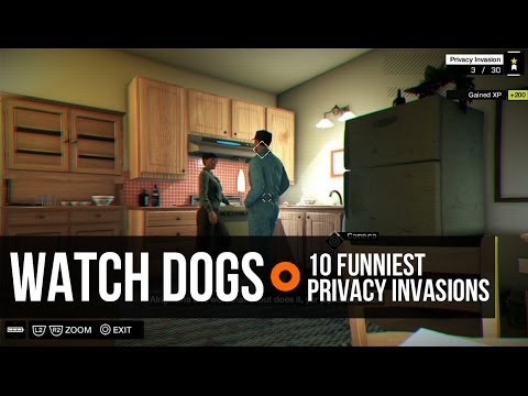 Watch Dogs - The 10 Funniest Privacy Invasions - UCk2ipH2l8RvLG0dr-rsBiZw