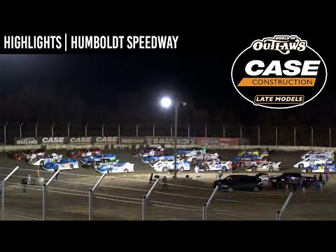 World of Outlaws CASE Late Models at Humboldt Speedway October 21, 2022 | HIGHLIGHTS - dirt track racing video image