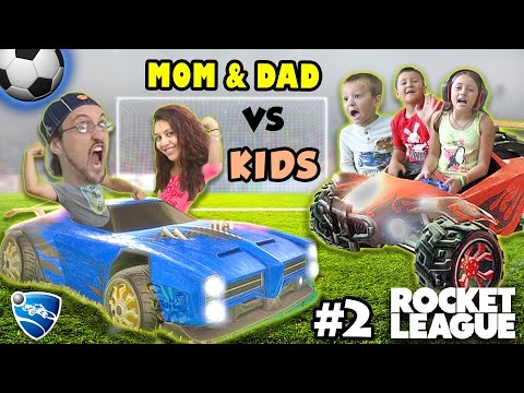 Let's Play Rocket League! PARENTS vs. KIDS - Match #2 (FGTEEV Family Gameplay) - UCC-RHF_77zQdKcA75hr5oTQ