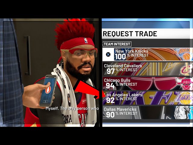 When Is The NBA 2K20 My Career Trade Deadline?