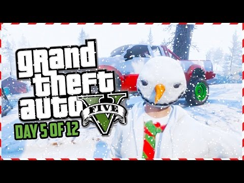 GTA 5 Funny Moments - SANTA OFF ROADING TRUCKS! (Day 5 of 12) (GTA 5 Christmas Special) - UC2wKfjlioOCLP4xQMOWNcgg