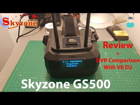 Skyzone GS500 - Best 'Boxed Style' FPV Goggles - Unboxing, Review And DVR Footage - UCOs-AacDIQvk6oxTfv2LtGA