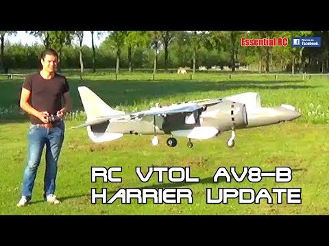 UPDATE: LARGE 1:8 SCALE AV-8B HARRIER VTOL PROTOTYPE (Designed and flown by Joel Vlashof) - UChL7uuTTz_qcgDmeVg-dxiQ