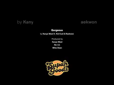 Sample breakdown: Gorgeous by Ye #supahgoods #streetwear #hiphop #kanyewest #ye