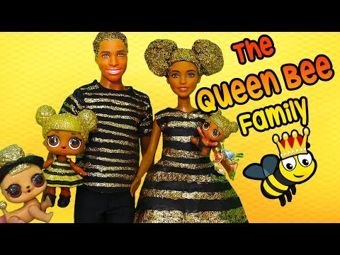 SWTAD LOL Families ! The Queen Bee Family Gets a Glitterizer | Toys and Dolls Fun Pretend Play - UCGcltwAa9xthAVTMF2ZrRYg