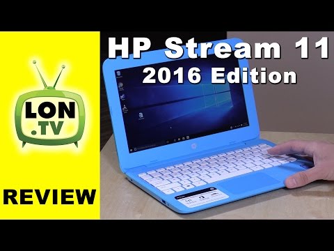 HP Stream 11 / 14 $200 Windows Laptop Review - NEW for 2016 - Improved with 4GB RAM! - UCymYq4Piq0BrhnM18aQzTlg