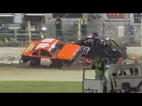 Meeanee Speedway - HB Streetstocks Champs - 24/10/25 - dirt track racing video image