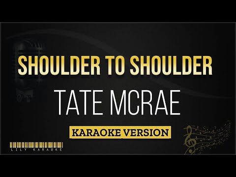 Tate McRae - Shoulder to Shoulder (Karaoke Version)