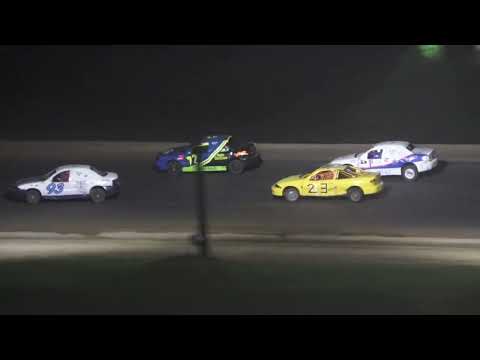 Flinn Stock A-Feature at Crystal Motor Speedway, Michigan on 06-18-2022!! - dirt track racing video image