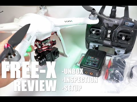 FREE-X MCFX GPS QuadCopter Drone Review - Part 1-  [UnBox, Inspection & Setup] - UCVQWy-DTLpRqnuA17WZkjRQ