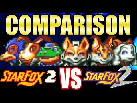 Star Fox 2 Beta VS Star Fox 2 SNES Classic Edition Graphics Comparison (Opening Intro) - UCwtnZUOk44DCCFFT6QG6LdA