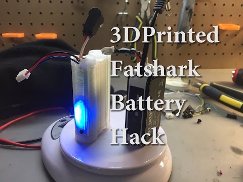 Build | 3d Printed Fatshark Battery Hack - UCdzM9HZackQbClwf6pFVO-A