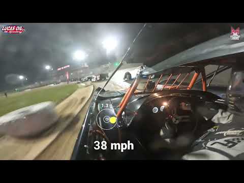 #28 Jim Greenway - Late Model - 7-3-2025 Lucas Oil Speedway - In Car Camera - dirt track racing video image