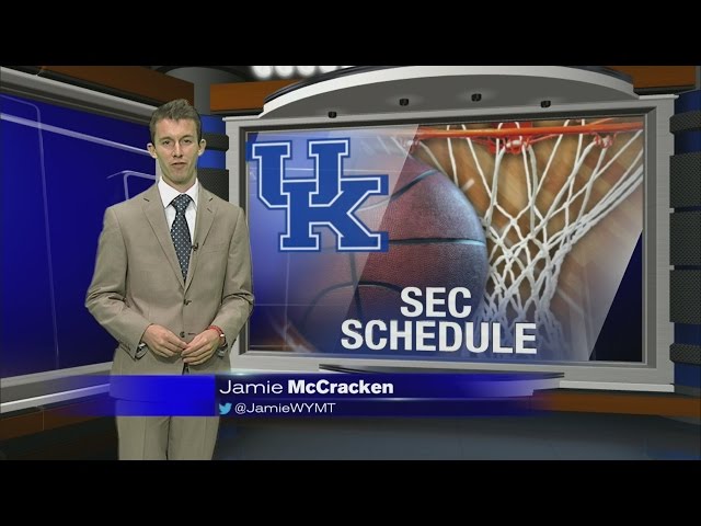 Kentucky Basketball Releases Their Schedule