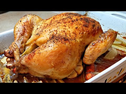 How to Cook Roast Chicken | Baked Chicken Recipe | Oven Roasted  Chicken - UCehYu6vFoOvu1MVPW24pUbQ