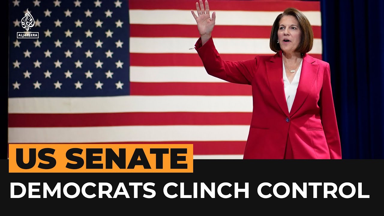 Democrats clinch control of US Senate with win in Nevada | Al Jazeera Newsfeed