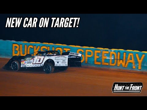 Hunting a Win and Avoiding Disaster! Southern All Stars at Buckshot Speedway! - dirt track racing video image
