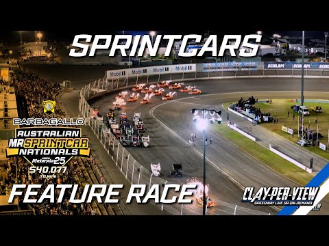 Sprintcars | Australian Mr Sprintcar Nationals - Perth - 8th Feb 2025 | Clay-Per-View - dirt track racing video image