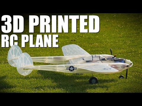 3D Printed Airplane - P 38 Lightning | Flite Test - UC9zTuyWffK9ckEz1216noAw