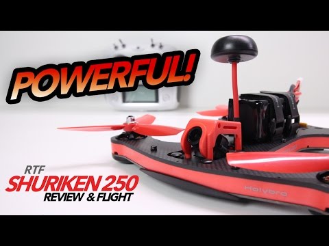 SHURIKEN 250 RTF - POWERFUL FPV Racer Quad Review - UCwojJxGQ0SNeVV09mKlnonA