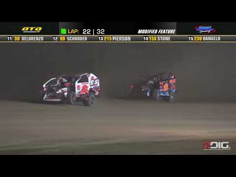 Albany-Saratoga Speedway | Modified Feature Highlights | 7/25/25 - dirt track racing video image