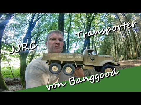 JJRC Transporter Q 60 Offroad - Fahrtest im Wald - Military LKW - UCNWVhopT5VjgRdDspxW2IYQ