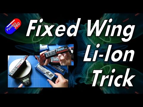 RC Tips: Using Li-Ion packs for longer flight times in fixed wing models. - UCp1vASX-fg959vRc1xowqpw