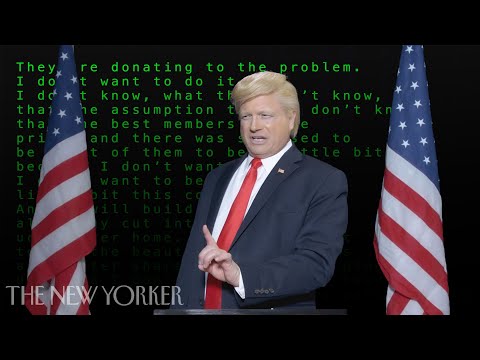 A Trump Speech Written By Artificial Intelligence | The New Yorker - UCsD-Qms-AkXDrsU962OicLw
