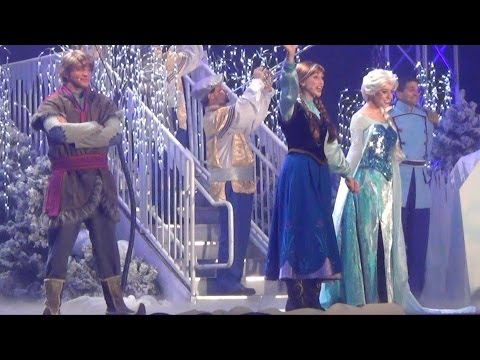 Frozen Fireworks Character Finale at Disney's Hollywood Studios with Elsa, Anna, Olaf & Kristoff - UCe-gHr2O_LP7t0YJYHZQZlg