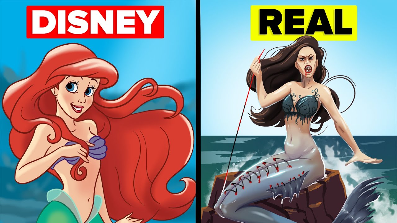 The Horrifying Stories Behind the Disney Classics (Little Mermaid & More)