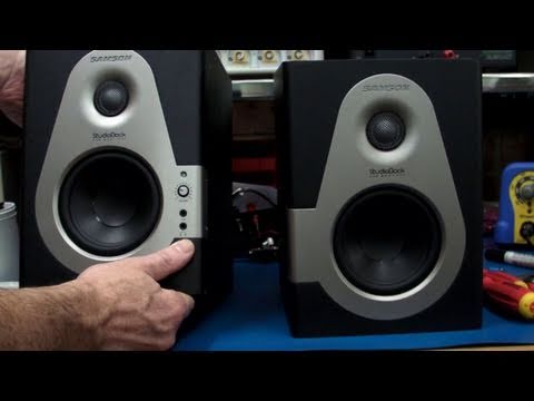 EEVblog #169 - Samson StudioDock 4i USB Monitor Speaker Review - UC2DjFE7Xf11URZqWBigcVOQ