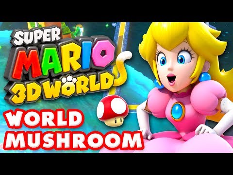 Super Mario 3D World - World Mushroom 100% (Nintendo Wii U Gameplay Walkthrough) - UCzNhowpzT4AwyIW7Unk_B5Q