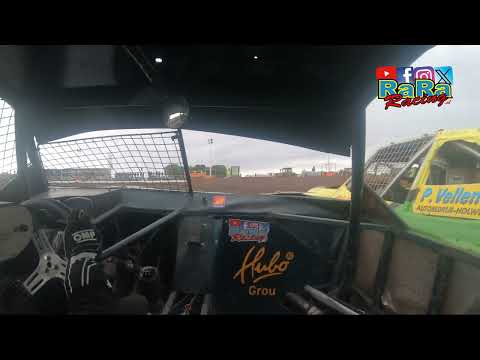Heat 1 onboard Vrijestandaard - autocross Hallum vrijdag 29 augustus 2025 - Berend Pars - RaRaRacing - dirt track racing video image