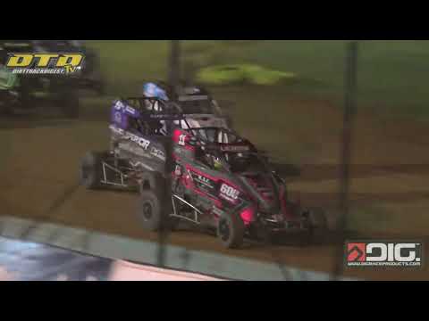 Action Track USA | 600 Sprint Feature Highlights | 7/30/25 - dirt track racing video image