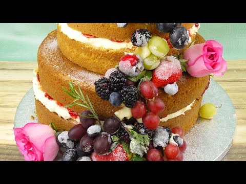 How To Make A Naked Cake With Summer Fruits - UC7aC5_knMDwjINCqaiDURmw